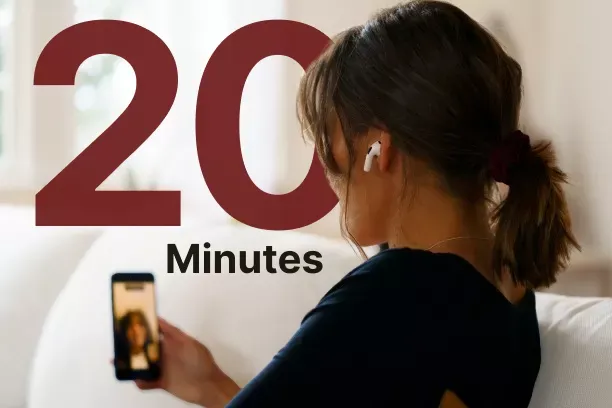 20 دقيقة